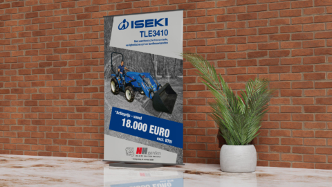 Banner HH garden Iseki TLE3410 2023